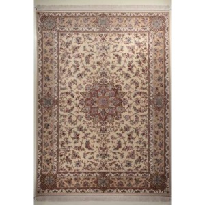 فرش دستباف ابریشم اصفهان 9 متری کد 0008