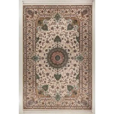 فرش دستباف ابریشم اصفهان 7 متری کد 0014