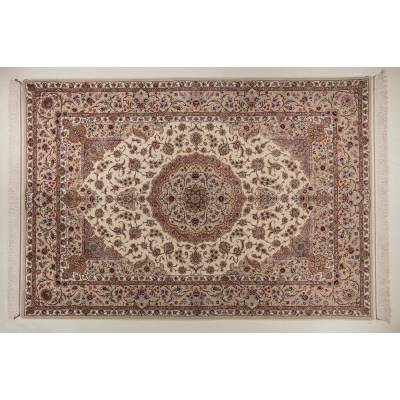 فرش دستبافت کرک ابریشم 6 متری اصفهان