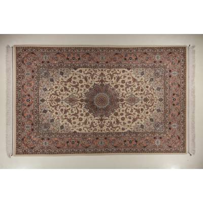 فرش ابریشمی 6 متری دستباف اصفهان